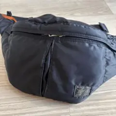 【美品】 Porter タンカー ウエストバック ボディバック 三日月型　黒