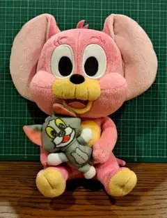 トムとジェリー　ピンクジェリー　ぬいぐるみ　匿名配送　送料無料