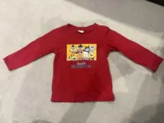 アンパンマン 長袖Tシャツ 赤