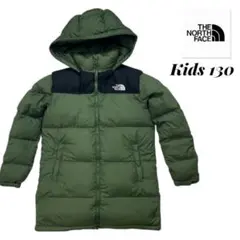 古着 ノースフェイス 中綿 ダウンジャケット キッズ 130