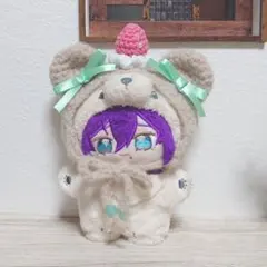 あんスタ いつぬい ぬい服 クマ耳×プリンのヘッドドレス モヘアマロン