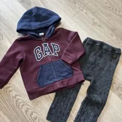 【GAP】パーカー 【DOUBLE.B 】パンツ 2点セット　秋冬服