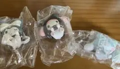 三点セット！サンリオ　バレエリボンフィギュア　ガチャガチャ