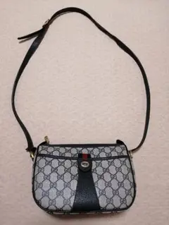 GUCCI オールドグッチ ヴィンテージ シェリーライン GG ショルダーバッグ