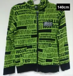 RAD CUSTOMグリーン パーカー140cm