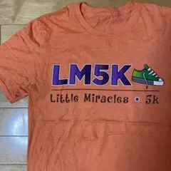 一点物 アメリカ購入 Tシャツ Sサイズ オシャレ 古着 ビンテージ オレンジ