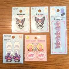 Kuromi ワッペンセット 5点