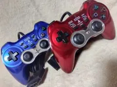 【PS2】HORI 有線 コントローラー ゲームパッド プレステ２連射
