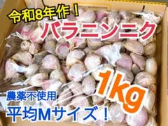 令和8年作 バラニンニク 1kg 農薬不使用のサムネイル