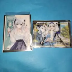 ホロライブローソンランダムフォト風カード　白上フブキ２枚セット