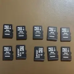 Lexar Toshiba microSD カード 10枚セット 纏め