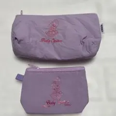 ダイソー　ディズニーコラボ　不思議の国のアリス　ヤングオイスター　ポーチ2種