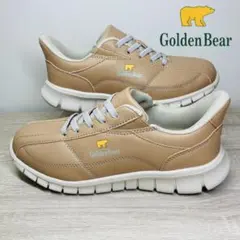 新品 Golden Bear ゴールデンベア スニーカー ベージュ 24.5□のサムネイル