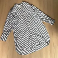 23区　【SLOW】Soft Wash Shirting チュニック シャツ