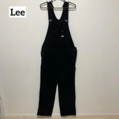 Lee オーバーオール ブラックのサムネイル