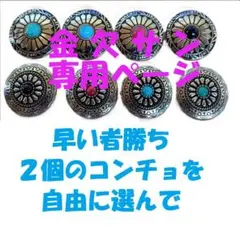金欠さん　専用ページ　№３０１青緑色　№３０５青緑色　各１個２個セット