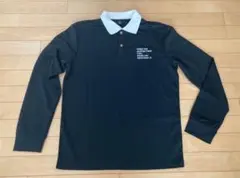 ポロシャツ 長袖 黒 女性