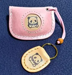 パンダちゃん【小銭入れ】とパンダちゃん【キーホルダー】の2点セット
