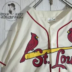 90s USA製 Russell カージナルス MLB ベースボールシャツ - メルカリ