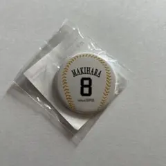 ソフトバンクホークス　背番号8 牧原大成選手　缶バッジ