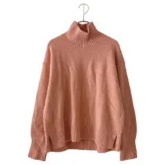 ユニクロ スフレヤーン ピンク