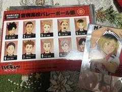 ハイキュー！！ クリアカード JF21ver. 音駒 孤爪研磨、選手名鑑