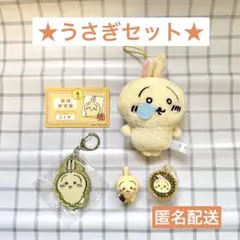 ちいかわ うさぎセット まとめ売り カード マスコット キーホルダー