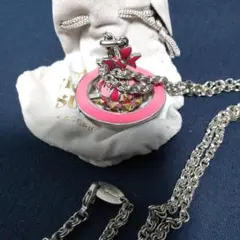 3D/Viviennewestwoodリボン＆スタッズオーブネックレス