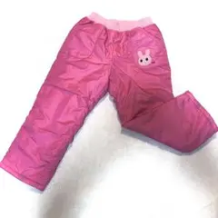 ミキハウス ビスケット うさこちゃんピンク スキーウェア 110