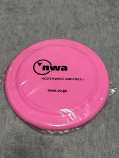NORTHWEST AIRLINES フリスビー ピンク