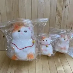 リアルキャットスクイーズ　3種