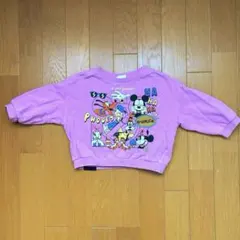 BREEZE ディズニー ミッキー＆フレンズ トレーナー 80