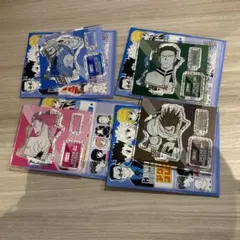 HUNTER×HUNTER ヒソカ アクリルスタンド 缶バッジ ラバーコースター