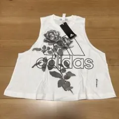 adidas FM2142 ノースリーブTシャツ M ホワイト