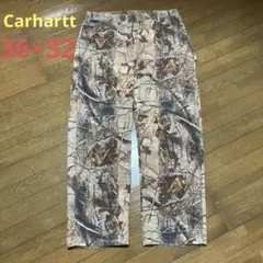 Carhartt リアルツリー ワークパンツ　36×32 XLサイズのサムネイル