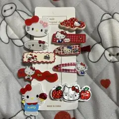 ハローキティ ヘアクリップ 10個セット