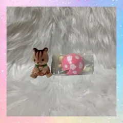 【エポック社】シルバニアファミリー くるみリスの赤ちゃん アルフィー (1)