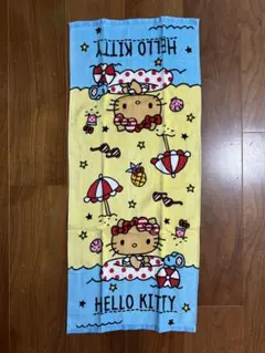 ハローキティ　フェイスタオル　しまむら