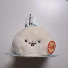 サンリオ ぺたぺたみにりあん マスコットぬいぐるみ 肉まん風デザイン ガチャ