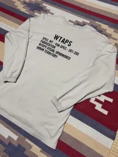最終値下げ wtaps l/s tee Lサイズ 新品未使用品 背面ロゴ W)taps（Tシャツ/カットソー(七分/長袖)）のフリマアイテム一覧