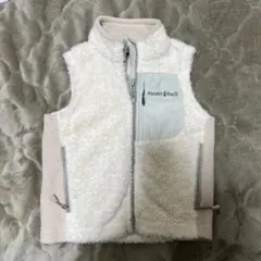 mont-bell フリースベスト アイボリー