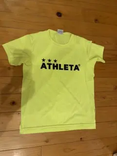 ATHLETA 蛍光イエロー シャツ 150