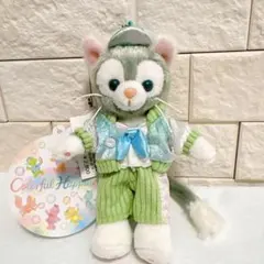 カラフルハピネス　ジェラトーニ　ぬいぐるみバッジ　ダッフィー&フレンズ　20周年