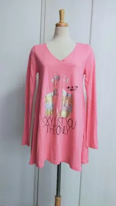 新品スコットクラブ購入おしゃれなロングTシャツチュニックワンピースヤマダヤのサムネイル