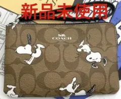 （新品未使用）✨COACH✨SNOOPYコラボポーチ
