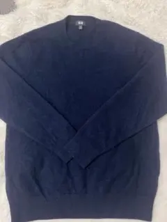 UNIQLO ネイビー 長袖セーター XL