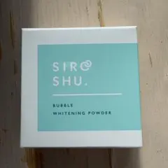 シロッシュ SIROSHU BUBBLE WHITENING POWDER