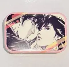 獠&香④　都会のシンデレラ　スタンド付きスクエア缶バッジ　大原画展のサムネイル