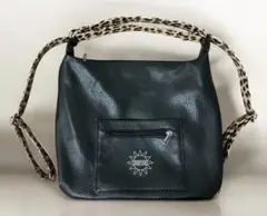 AINA - マルチウェイバッグ　ゴシップクラブ　黒　3way レザー刺繍bag