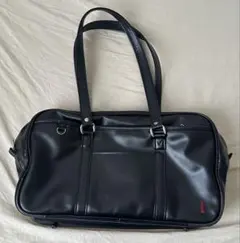 美品 EASTBOY イーストボーイ スクールバック 黒 赤刺繍